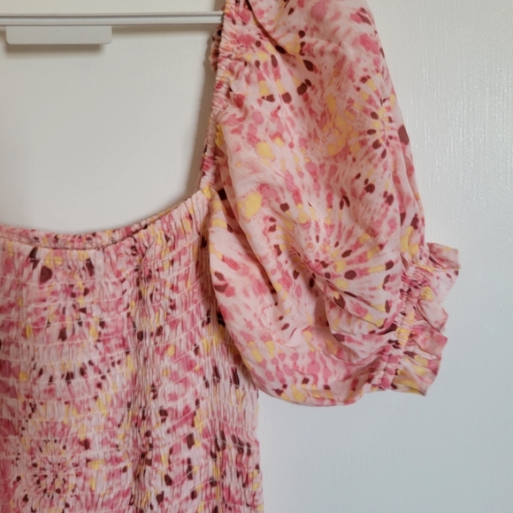 MISA LOS ANGELES Gemma Midi Dress - Rose Lemonade - Picture 5 of 6